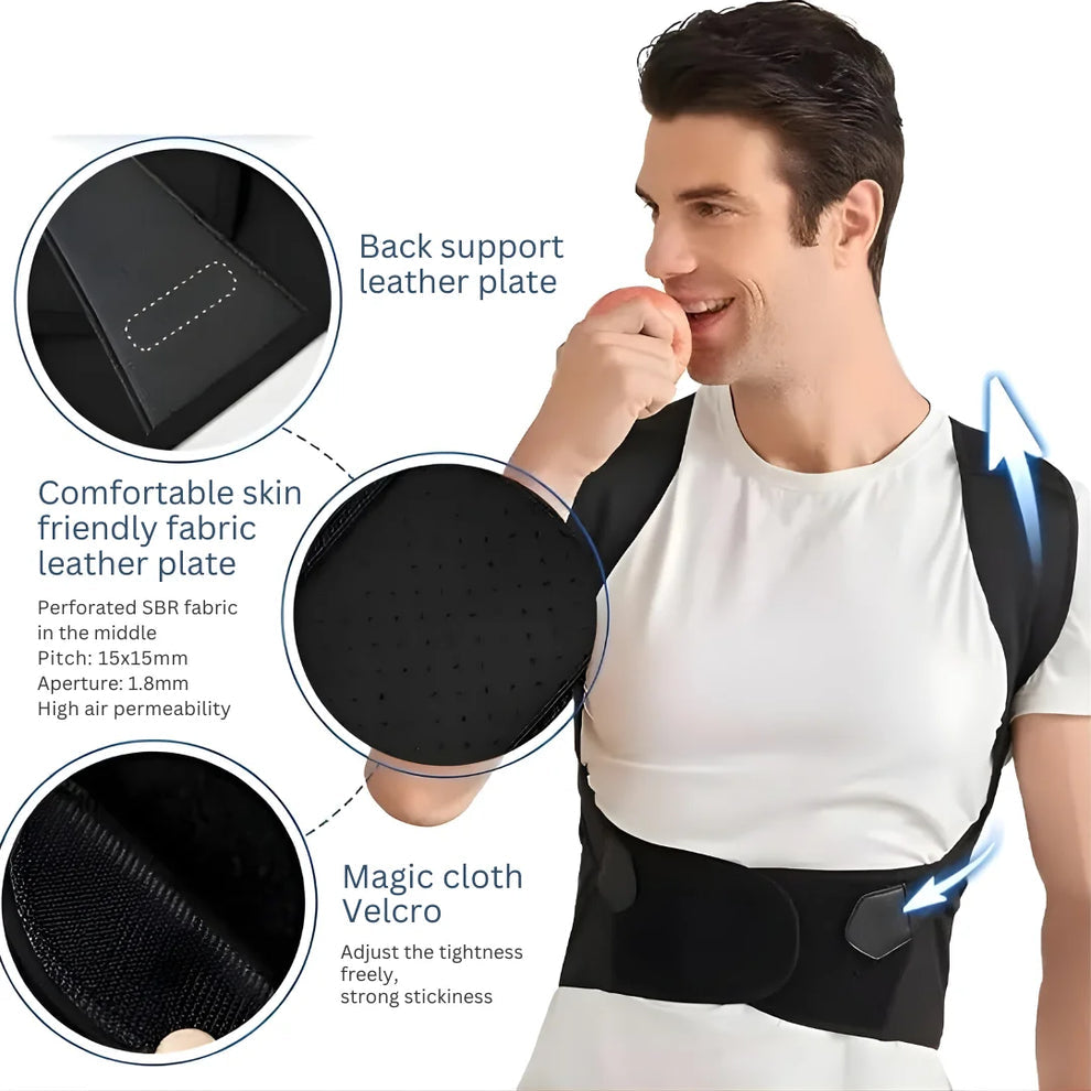 Adjustable Back Posture Corrector for Men and Women