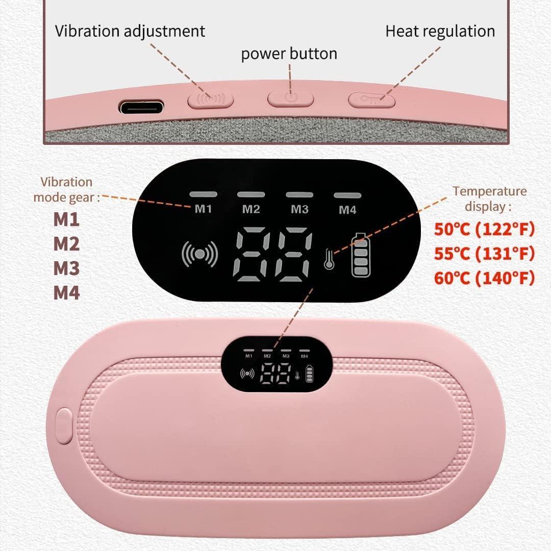 Portable Cordless Menstrual Heating Pad – Fast Heating Belt for Cramps & Pain Relief
