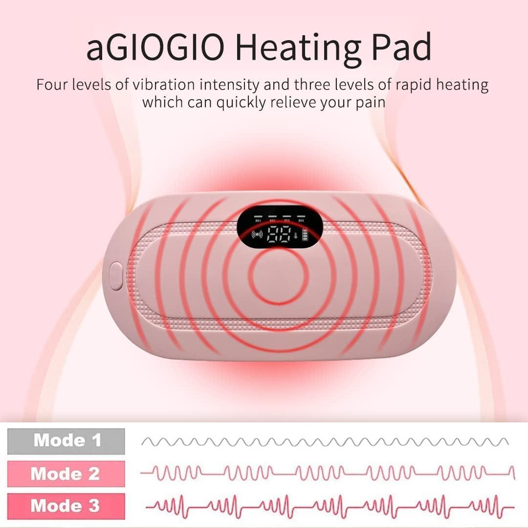 Portable Cordless Menstrual Heating Pad – Fast Heating Belt for Cramps & Pain Relief