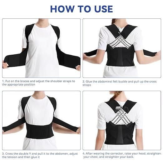 Adjustable Back Posture Corrector for Men and Women
