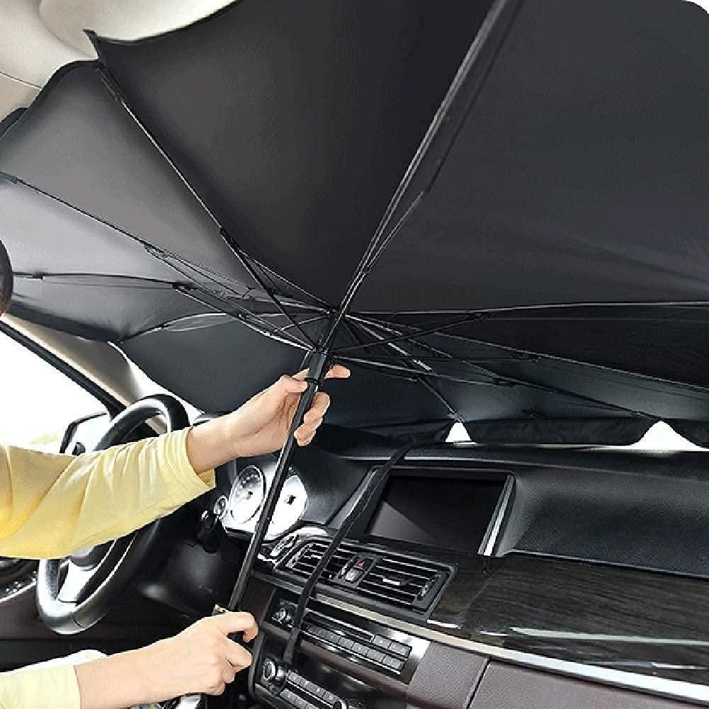 Alloy Steel Sunshade Umbrella for Front Window UV & Heat Protection