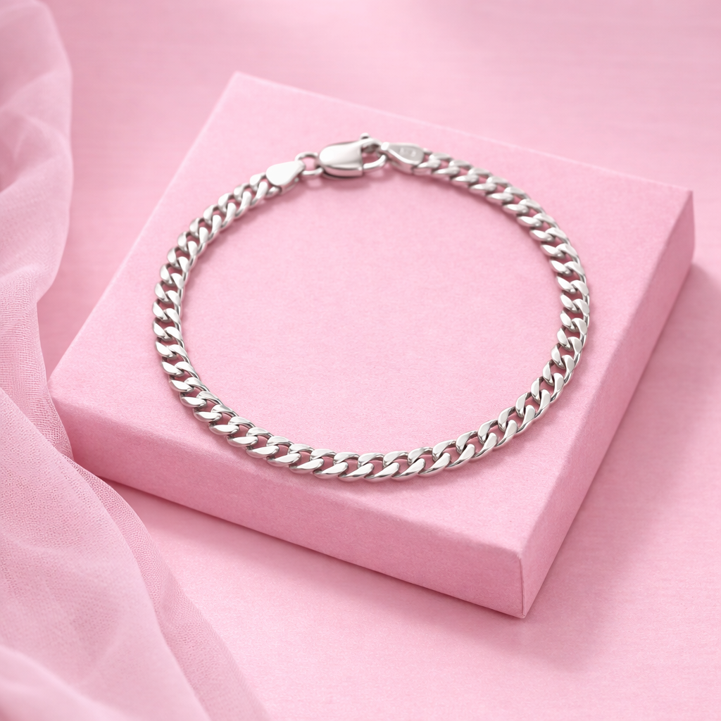 Sterling Silver Chain Bracelet