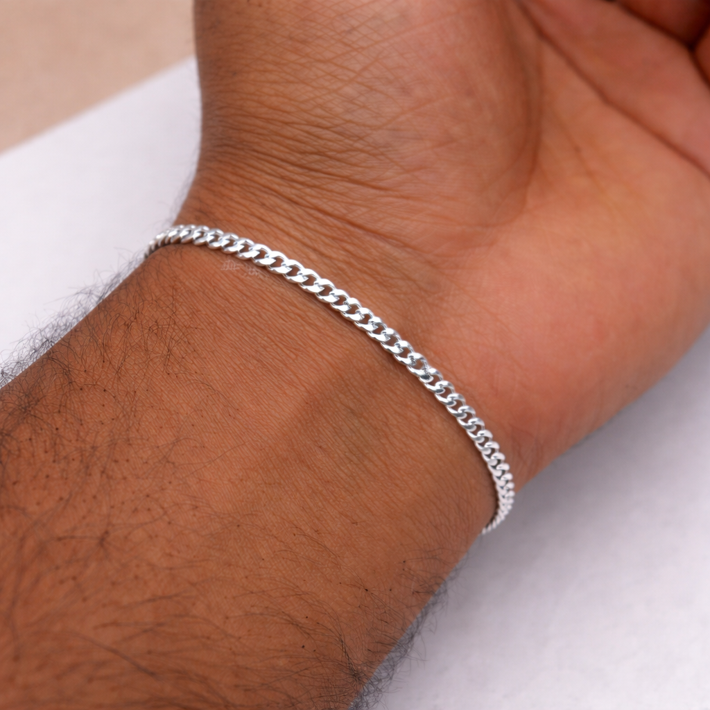 Sterling Silver Chain Bracelet